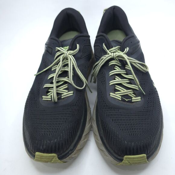 HOKA ONE ONE BONDI 7 MEN\'S RUNNING SHOES BLUE GRAPHITE BUTTERFLY US 11.5 main image 4